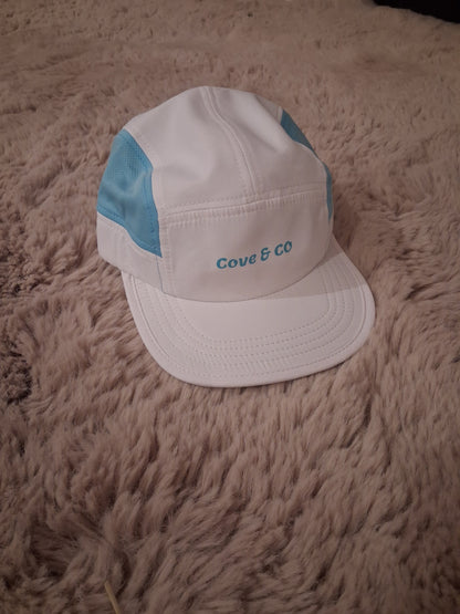 Blue & White Fly Cap