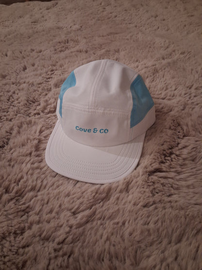 Blue & White Fly Cap