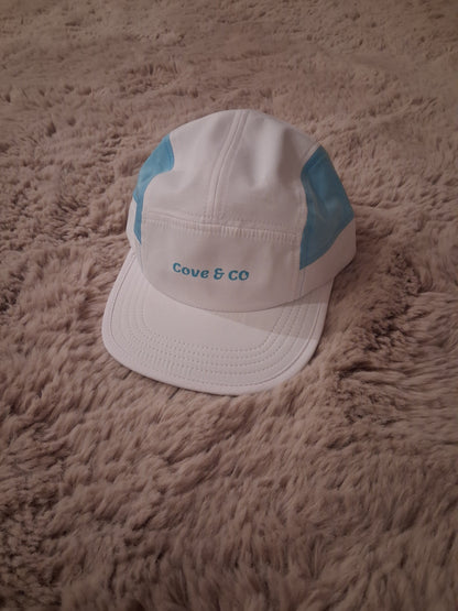 Blue & White Fly Cap